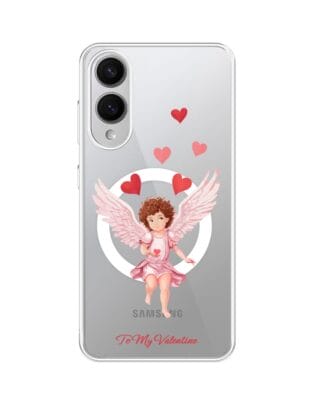 Etui do Samsung Galaxy S25 Edge z MagSafe przeźroczyste, silikonowe Flexi, kupidyn
