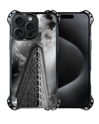 Etui do iPhone 15 Pro Max IBIZU DropGuard Ultra z MagSafe, Noir City, Flatiron