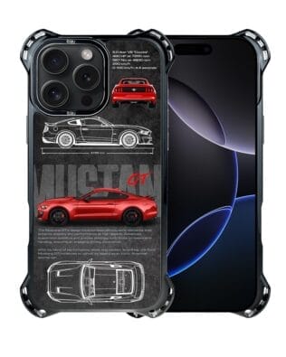 Etui do iPhone 16 Pro IBIZU DropGuard Ultra z MagSafe, TechDrive, GT V8 “Coyote”