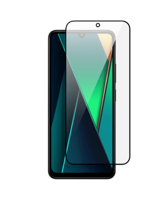 Szkło najtrwalsze kompozytowe z powłoką ceramiczną na cały ekran 5D z czarną ramką do Xiaomi POCO C75