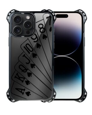 Etui do iPhone 14 Pro Max IBIZU DropGuard Ultra z MagSafe, Midnight, Karty do gry
