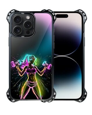 Etui do iPhone 14 Pro Max IBIZU DropGuard Ultra z MagSafe, #ElectroMove, Wibracja fitness