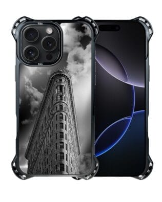 Etui do iPhone 16 Pro IBIZU DropGuard Ultra z MagSafe, Noir City, Flatiron