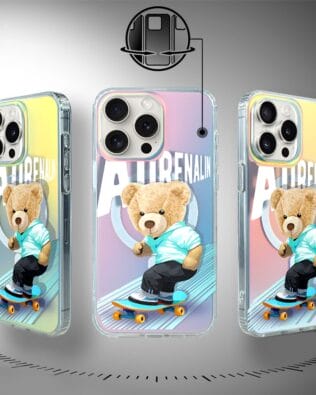 Etui do iPhone 16 Pro Max IBIZU California Sunset z MagSafe, zmieniające kolor, Adrenalin, deskorolka