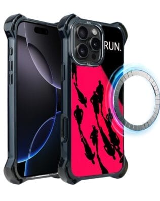 Etui do iPhone 16 Pro IBIZU DropGuard Ultra z MagSafe, Move, Nocny maraton