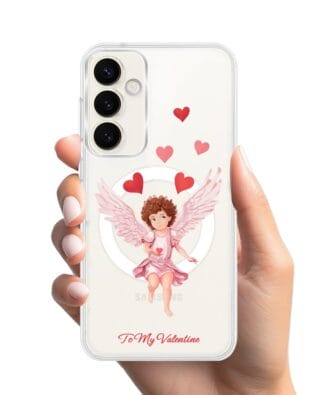 Etui do Samsung Galaxy S23 z MagSafe przeźroczyste, silikonowe Flexi, kupidyn