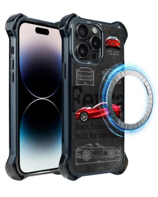 Etui do iPhone 14 Pro IBIZU DropGuard Ultra z MagSafe, TechDrive, 812 Superfast