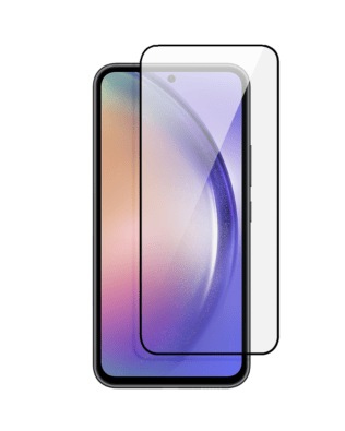 Twarde szkło diamentowe z czarną ramką do Samsung Galaxy A54 5G