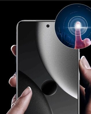 Twarde szkło diamentowe z czarną ramką do Xiaomi Redmi Note 14 4G