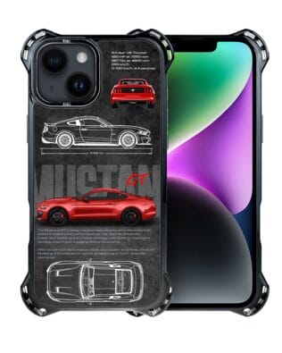 Etui do iPhone 14 IBIZU DropGuard Ultra z MagSafe, TechDrive, GT V8 “Coyote”