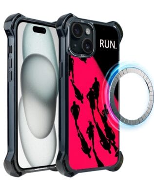 Etui do iPhone 15 IBIZU DropGuard Ultra z MagSafe, #Move, Nocny maraton