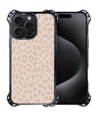 Etui iPhone 15 Pro IBIZU DropGuard Ultra z MagSafe, Boho, Delikatna panterka
