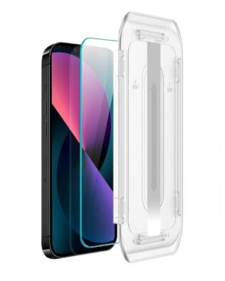 Szkło hartowane na ekran 9H do iPhone 13 z aplikatorem