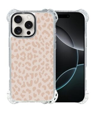 Etui do iPhone 16 Pro Max IBIZU DropGuard Ultra z MagSafe, Boho, Delikatna panterka
