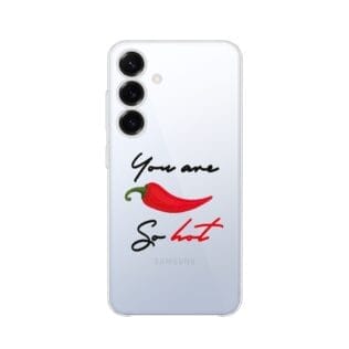 Etui do Samsung Galaxy S25 Plus przeźroczyste, silikonowe Flexi, papryczka chilliSamsung Galaxy S25 i S25 pLUS-2