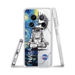Etui do Xiaomi 14 Ultra przeźroczyste, silikonowe Flexi, Keep Calm in CosmosXiaomi 14 Ultra-2