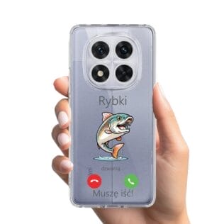 Etui do Xiaomi Redmi Note 14 Pro 5G przeźroczyste, silikonowe Flexi, rybki dzwoniąRedmi Note 14 Pro 5G-1