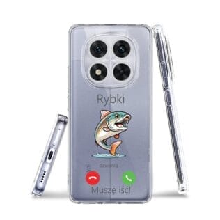 Etui do Xiaomi Redmi Note 14 Pro 5G przeźroczyste, silikonowe Flexi, rybki dzwoniąRedmi Note 14 Pro 5G-2