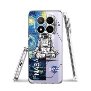 Etui do Xiaomi Redmi Note 14 Pro Plus 5G przeźroczyste, silikonowe Flexi, Keep Calm in CosmosRedmi Note 14 Pro Plus 5G , 14 Pro 4G-2