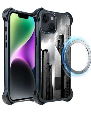 Etui do iPhone 14 IBIZU DropGuard Ultra z MagSafe, Noir City, Manhattan