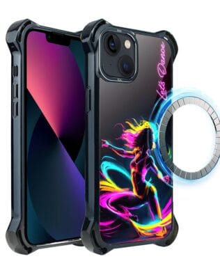 Etui do iPhone 13 IBIZU DropGuard Ultra z MagSafe, #ElectroMove, Taneczny rytm