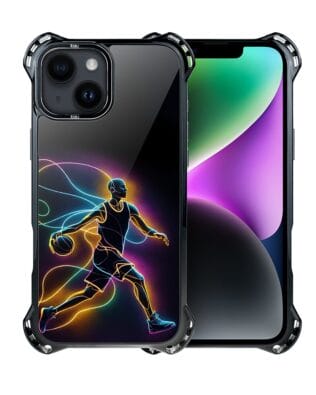 Etui do iPhone 14 Plus IBIZU DropGuard Ultra z MagSafe, #ElectroMove, Duch koszykówki