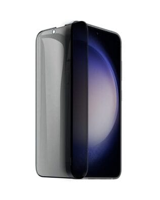 Szkło prywatyzujące z czarną ramką do Samsung Galaxy S23 Plus