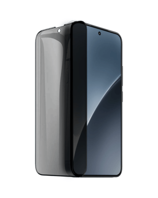 Szkło prywatyzujące z czarną ramką do Xiaomi 15 Pro