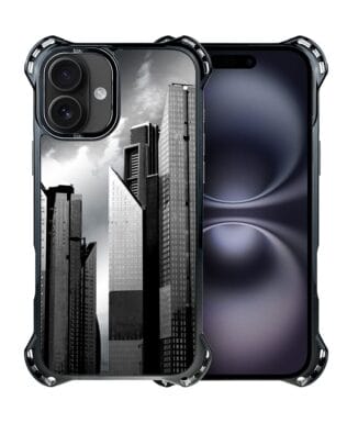 Etui do iPhone 16 Plus IBIZU DropGuard Ultra z MagSafe, Noir City, Manhattan