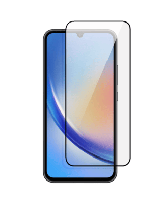 Twarde szkło diamentowe z czarną ramką do Samsung Galaxy A34 5G