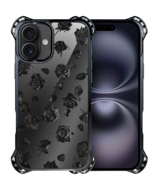 Etui do iPhone 16 IBIZU DropGuard Ultra z MagSafe, Midnight, Sen róż