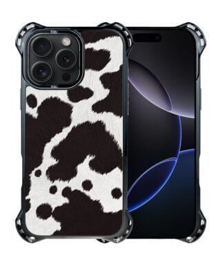 Etui do iPhone 16 Pro Max IBIZU DropGuard Ultra z MagSafe, Zew Natury, Polska krowa