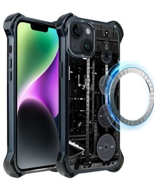Etui do iPhone 14 Plus IBIZU DropGuard Ultra z MagSafe, #Move, Stacja Żelazo