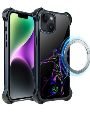 Etui do iPhone 14 Plus IBIZU DropGuard Ultra z MagSafe, #ElectroMove, Moc football’u