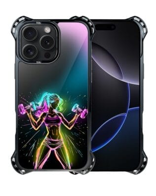 Etui do iPhone 16 Pro IBIZU DropGuard Ultra z MagSafe, #ElectroMove, Wibracja fitness