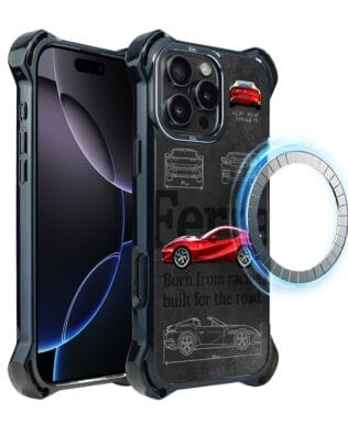 Etui do iPhone 16 Pro Max IBIZU DropGuard Ultra z MagSafe, TechDrive, 812 Superfast