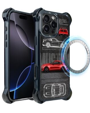 Etui do iPhone 16 Pro Max IBIZU DropGuard Ultra z MagSafe, TechDrive, GT V8 “Coyote”