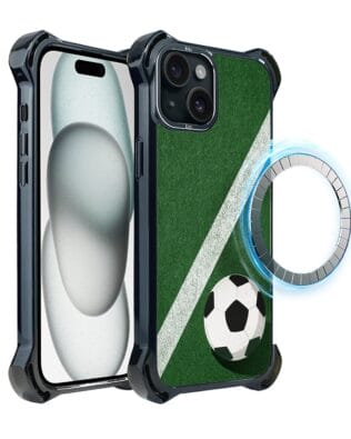 Etui do iPhone 15 IBIZU DropGuard Ultra z MagSafe, #Move, Przy boisku