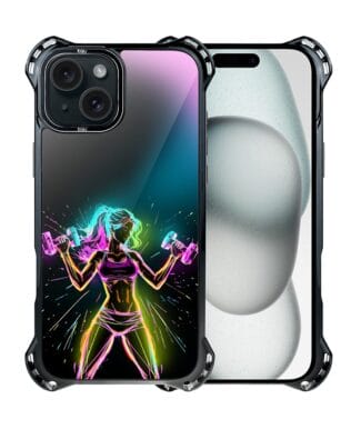 Etui do iPhone 15 IBIZU DropGuard Ultra z MagSafe, #ElectroMove, Wibracja fitness