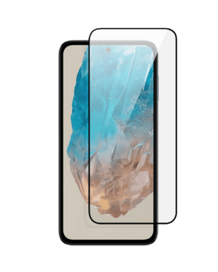 Twarde szkło diamentowe z czarną ramką do Samsung Galaxy M35 5G