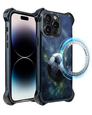 Etui do iPhone 14 Pro Max IBIZU DropGuard Ultra z MagSafe, #Move, Piłka nożna