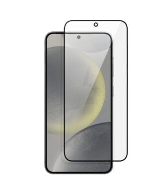 Szkło najtrwalsze kompozytowe z powłoką ceramiczną na cały ekran 5D z czarną ramką do Samsung Galaxy S24 Plus