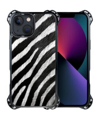 Etui do iPhone 13 IBIZU DropGuard Ultra z MagSafe, Zew Natury, Zebra