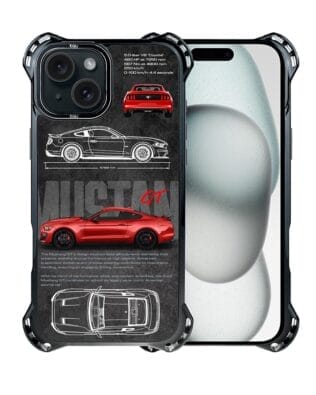 Etui do iPhone 15 Plus IBIZU DropGuard Ultra z MagSafe, TechDrive, GT V8 “Coyote”