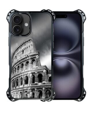 Etui do iPhone 16 IBIZU DropGuard Ultra z MagSafe, Noir City, Koloseum