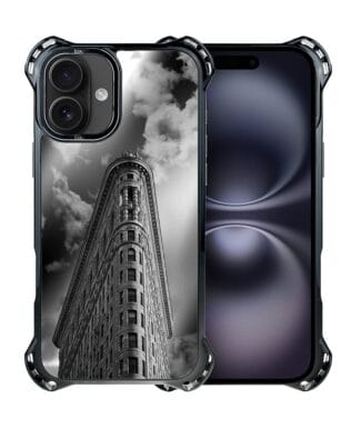 Etui do iPhone 16 IBIZU DropGuard Ultra z MagSafe, Noir City, Flatiron