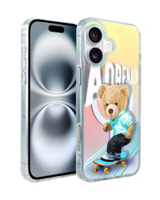Etui do iPhone 16 Plus IBIZU California Sunset z MagSafe, zmieniające kolor, Adrenalin, deskorolka