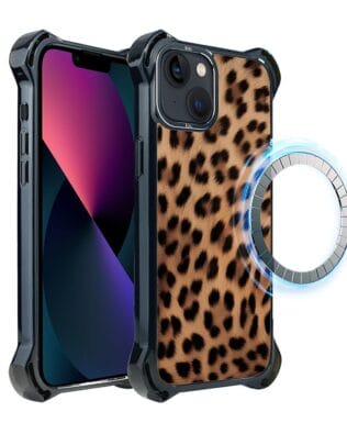 Etui do iPhone 13 IBIZU DropGuard Ultra z MagSafe, Zew Natury, Pantera