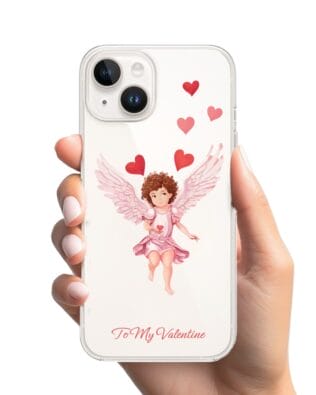 Etui do iPhone 13 przeźroczyste, silikonowe Flexi, kupidyn