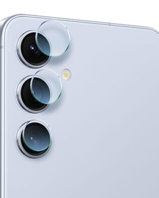 Osłona hybrydowa na aparat, kamerę do Samsung Galaxy S24, przeźroczysta